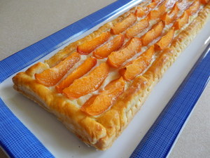 tarte amande abricot